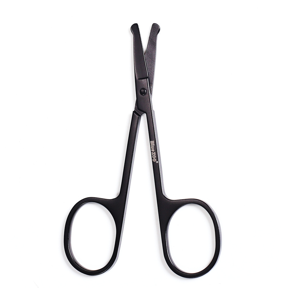 Peahefy Eyebrow Scissors,Eyebrow Scissors Comb Eyelash Hair Trimming