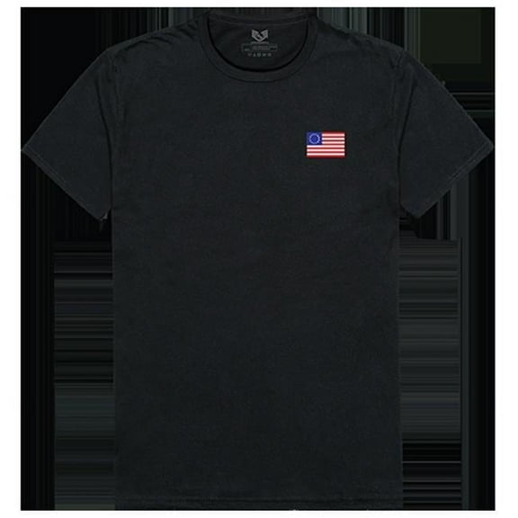 Betsy Ross 1 Relaxed Graphic Tee Shirt, Black - Medium