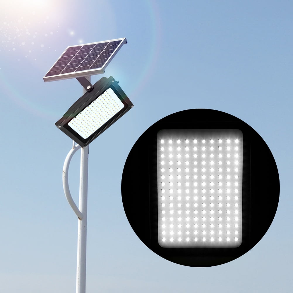 54/150LED Security Detector Solar Power Landscape Spot Light Sensor Outdoor Yard