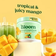 Bloom Nutrition Greens & Superfoods Powder, for Digestive Health, Mango, 30 Servings