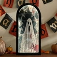 thumbnail image 3 of Sylvtty Halloween Hologram Ghost Mirror Spooky Blood Ghost Mirror with LED Light for Bedroom Kitchen Haunted House Decor, 3 of 6