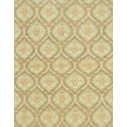 thumbnail image 1 of Ahgly Company Machine Washable Indoor Rectangle Abstract Brown Gold Area Rugs, 2' x 4', 1 of 7