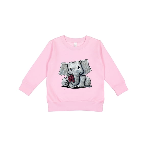 Inktastic Kiniart Elephant Toddler Sweatshirt