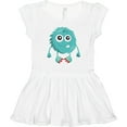 thumbnail image 3 of Inktastic Furry Monster, Blue Monster, Cute Monster, Silly Girls Toddler Dress, 3 of 5