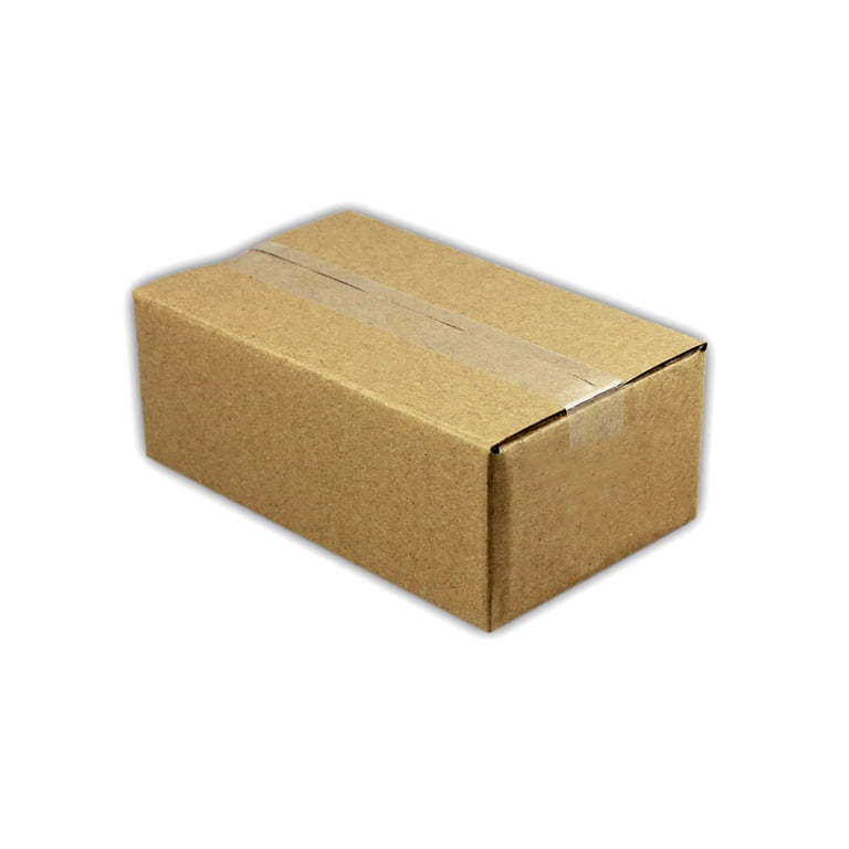 175 Pack 8x4x4 Corrugated Cardboard Shipping Boxes - Small Moving Boxes, EcoSwift Brown Cartons
