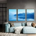 thumbnail image 3 of IDEA4WALL Framed Canvas Wall Art for Living Room, Bedroom Beautiful Nature Norway Landscape Canvas Prints for Modern Home Decoration Ready to Hang - 24"x36"x3 Panels, 3 of 4