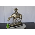 thumbnail image 3 of Nifao End of the Trail silver finish-James Fraser statue – Home Decor Sculpture, 19"L x 9"W x 22"H, 3 of 12