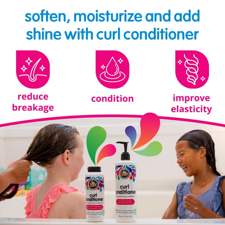 SoCozy Kid's Ultra-Hydrating Curl Conditioner, 10.5 oz, All Curl