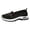 Black, variant on Wovix Women Orthopedic Walking Shoes Woven Orthopedic Breathable Walking Sneaker Non- Arch Support on Shoes Beige 37