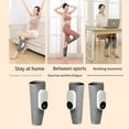 thumbnail image 4 of VONKY Leg Massager Air Compressor Kneading Airbag Constant Temperature Pain Relief Blood Circulation Wrapping Massage Single Leg, 4 of 9