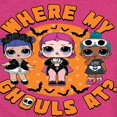 thumbnail image 3 of LOL Surprise! - Halloween - Where My Ghouls At - Toddler & Youth Girls Short Sleeve Graphic T-Shirt, 3 of 5