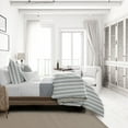thumbnail image 4 of Wave Runner Gray California King Coverlet & 2 Shams Set, plus 2 bonus cushions, 4 of 5