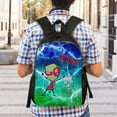 thumbnail image 4 of Invader Zim Backpacks Casual Daypacks Student Book Bag Printing Satchel Rucksack Lightweight Schoolbag, 4 of 8