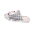 thumbnail image 2 of Pantuflas grises con diseño de cerdo de dibujos animados para niños, transpirables y antideslizantes (talla 29-30), 2 of 5