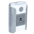 thumbnail image 3 of Ventilador de refrigeración portátil para el hogar humidificación pulverizador enfriador de aire mini acondicionador carga USB gris, 3 of 14
