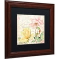 thumbnail image 2 of Trademark Fine Art "Florabella IV" Canvas Art by Color Bakery Black Matte, Wood Frame, 2 of 4
