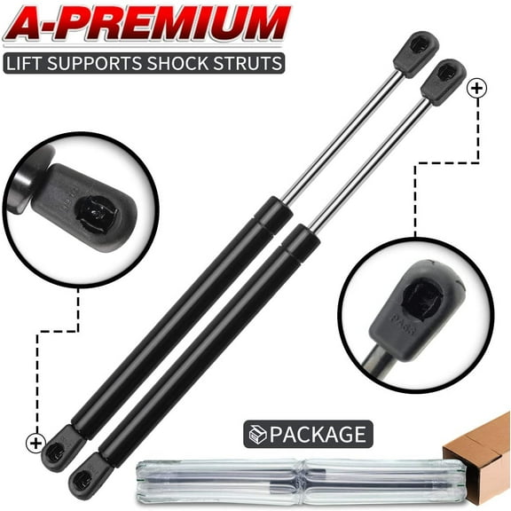 A-Premium Hood Bonnet Lift Supports Shock Struts Replacement for Concorde 1993-1997 Intrepid Vision New Yorker LHS 2-PC Set