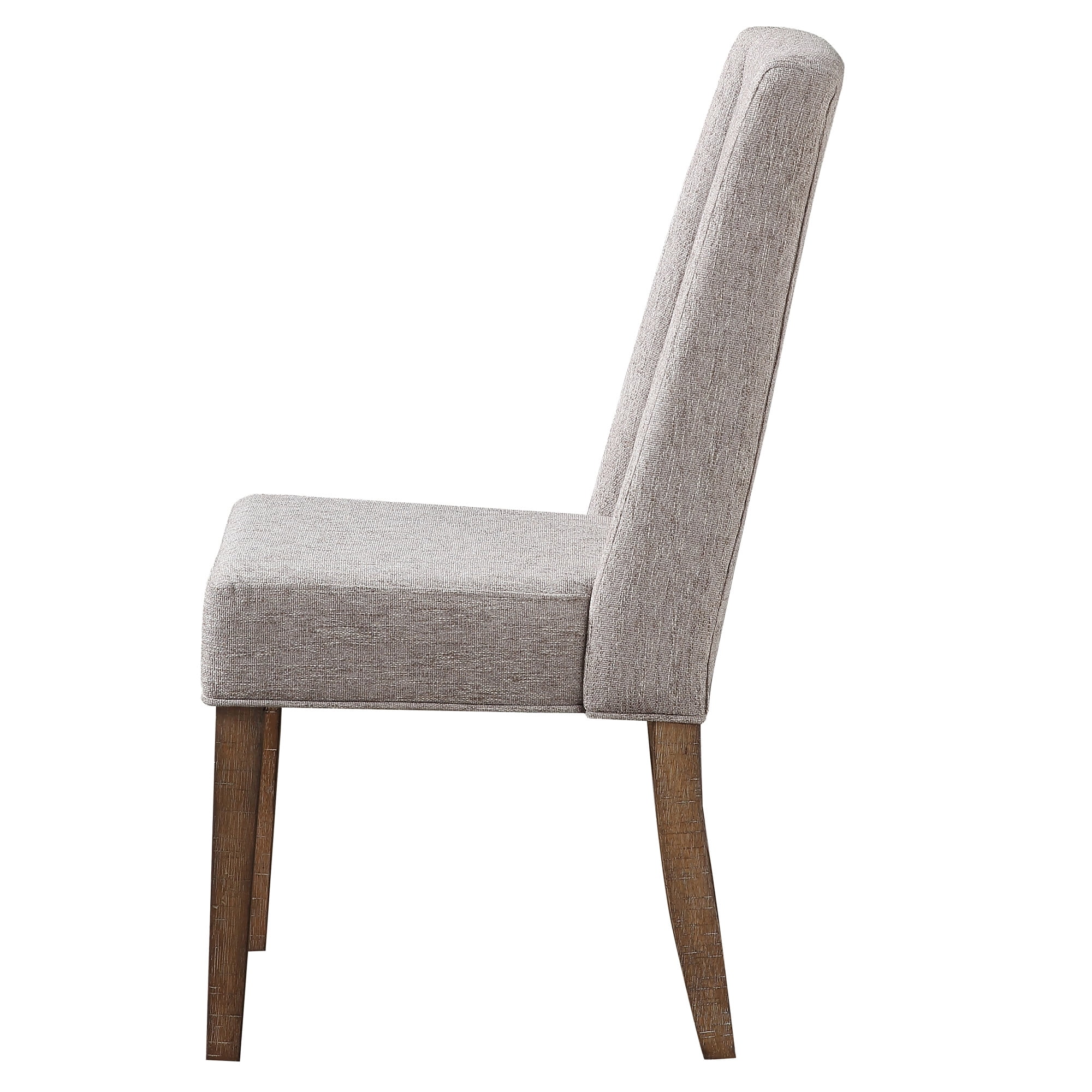 Steve Silver Riverdale Upholstered Dining Chair, Set of 2, Driftwood Brown