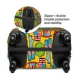 thumbnail image 2 of Rateoe America Symbols Printed Luggage Cover, Suitcase Protector Fits 18-32 Inch Luggage-Small, 2 of 7