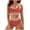 R380/RD2, variant on Vividxx Women's Bikini Sets High Waisted Sporty Two Piece Swimsuit Color Block High Cut Bathing Suits Summer Comfortable Vacation 2026 Beach Wear