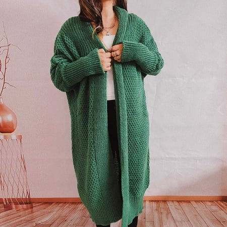 

Aueoeo Winter Coat for Women Plus Size Jackets for Women Lightweight Fashion Women Casual V-Neck Long Sleeve Autumn Sweater Cardigan Blouse Tops