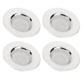 thumbnail image 3 of 4Pcs Stainless Steel Filters Kitchen Sink Filtering Tools Portable Bathroom Sewer Strainers, 3 of 14