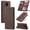 Coffee, variant on ETFAST Leather Wallet With Card Holder Zipper Phone Case For Redmi Note 9 Pro Max 9S Nord High Quality Leather Phone Case
