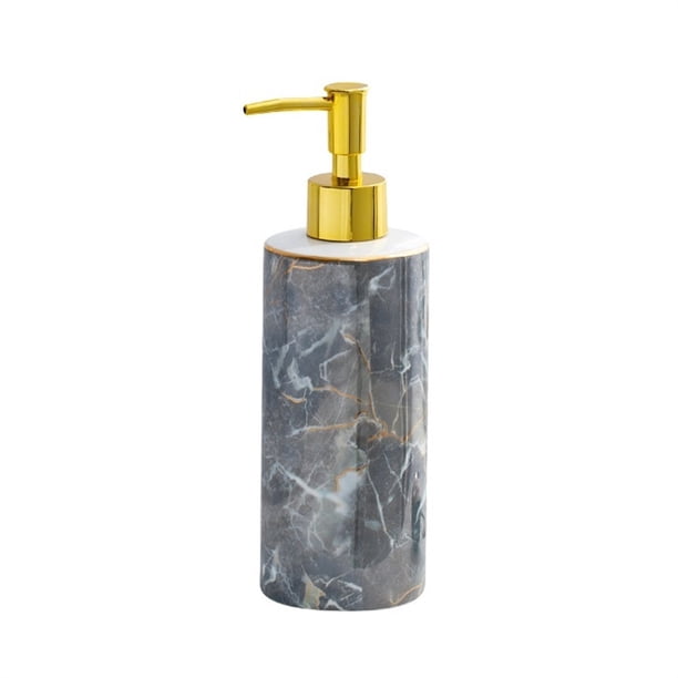 Dispensador de jabón líquido de cerámica for encimera, baño, cocina, manos o lavavajillas, 390 ml