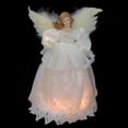 thumbnail image 4 of Kurt Adler 10/L Ivory Angel Tree Topper, 4 of 4