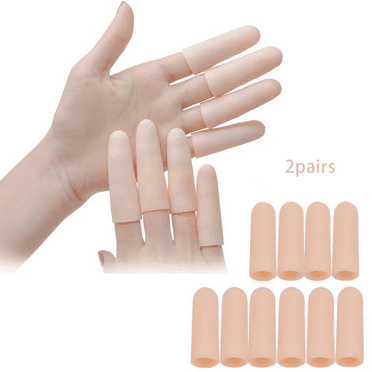 ACDANC 20Pcs Elastic Finger Gloves,Anti-Slip and Waterproof Finger Protectors,Moisturizing and Protective Finger Sleeves