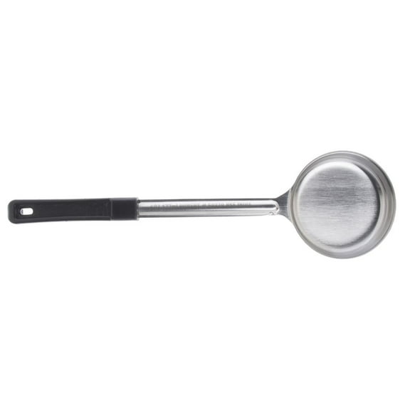 HUBERT Portion Server 6 oz Stainless Steel with Black Plastic Handle - 14 1/2"L