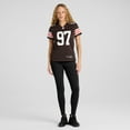 thumbnail image 4 of Women's Nike Tommy Togiai  Brown Cleveland Browns  Game Jersey, 4 of 7