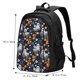 thumbnail image 5 of Balery Cute ghost in the flowers Mochila con carga USB para hombre y mujer - Mochila impermeable y antirrobo para laptop con puerto USB para viajes, trabajo, 5 of 7