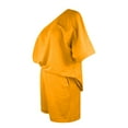 thumbnail image 4 of LOVZFMLL Women's Fashion Bodyguard Set With One Line Neck And Off Shoulder Loose Two Piece Set Yellow L, 4 of 6