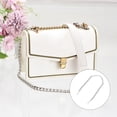 thumbnail image 5 of Correa de Cadena para Bolso de Mujer Unique Bargains Reemplazo Asas Bolso Cadena Blanca Correa Plata Cadena, 5 of 5