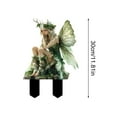 thumbnail image 3 of Zzbeans Bohemian Acrylic Garden Stakes, Outdoor Decorative Fairies and Hummingbirds Yard Stakes, Colorful Durable Acrylic Lawn Decor for Flower Beds Patio Walkways, 3 of 7