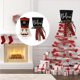thumbnail image 3 of Yuarrent Sombrero de adorno para árbol de Navidad, decoración colgante Ornamental encantadora, figurita ligera, de estar para fiesta de Kits de decoración para fiestas, 3 of 6