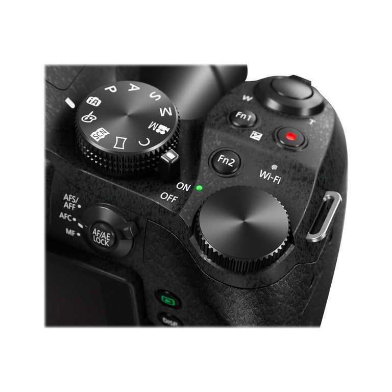 Panasonic Lumix DMC-FZ300 - Digital camera - compact - 12.1 MP - 4K / 25  fps - 24x optical zoom - Leica - Wi-Fi - black