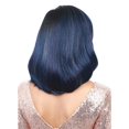 thumbnail image 2 of BobbiBoss 5" Deep Part Swiss Lace Front Wig - MLF137 Mignon (Color: 1b Off Black), 2 of 5