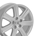 thumbnail image 4 of OE Wheels LX12 17x7in Silver Wheel Rim for Lexus ES, GS, RX, & SC Series, 4 of 5