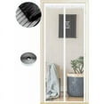 thumbnail image 1 of Puerta mosquitera magnética para patio, cortina de malla resistente con cierre automático, transpirable y resistente al desgarro para una fácil instalación en áreas de patio, terraza y balcón (90 x, 1 of 5