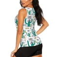 thumbnail image 3 of Lsque Hello Summer Printed Workout Tank Tops for Women, Athletic Sports Tank Tops, Compression Sleeveless Dry Fit Shirts,Sleeveless Yoga Shirt-Small, 3 of 9