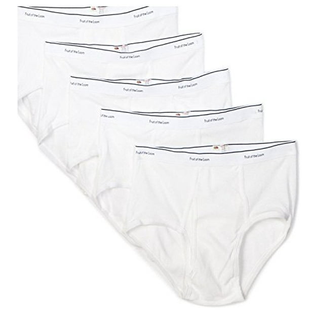 Fruit of the Loom Fruit of the Loom Men's 5Pack White Briefs