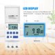 thumbnail image 5 of THC15A Digital LCD Power Programable Temporizador Interruptor Relé 16A Amp Electrónico Semanal 7 dí Tomshoo  Cambiar, 5 of 7