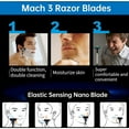 thumbnail image 5 of Zshan Razor Blades for Men, Mach 3 Blades 16 Pieces Manual Blade Professional Barber Beard Blades, Manual Razor Blade for More Comfortable Shaving, 5 of 5