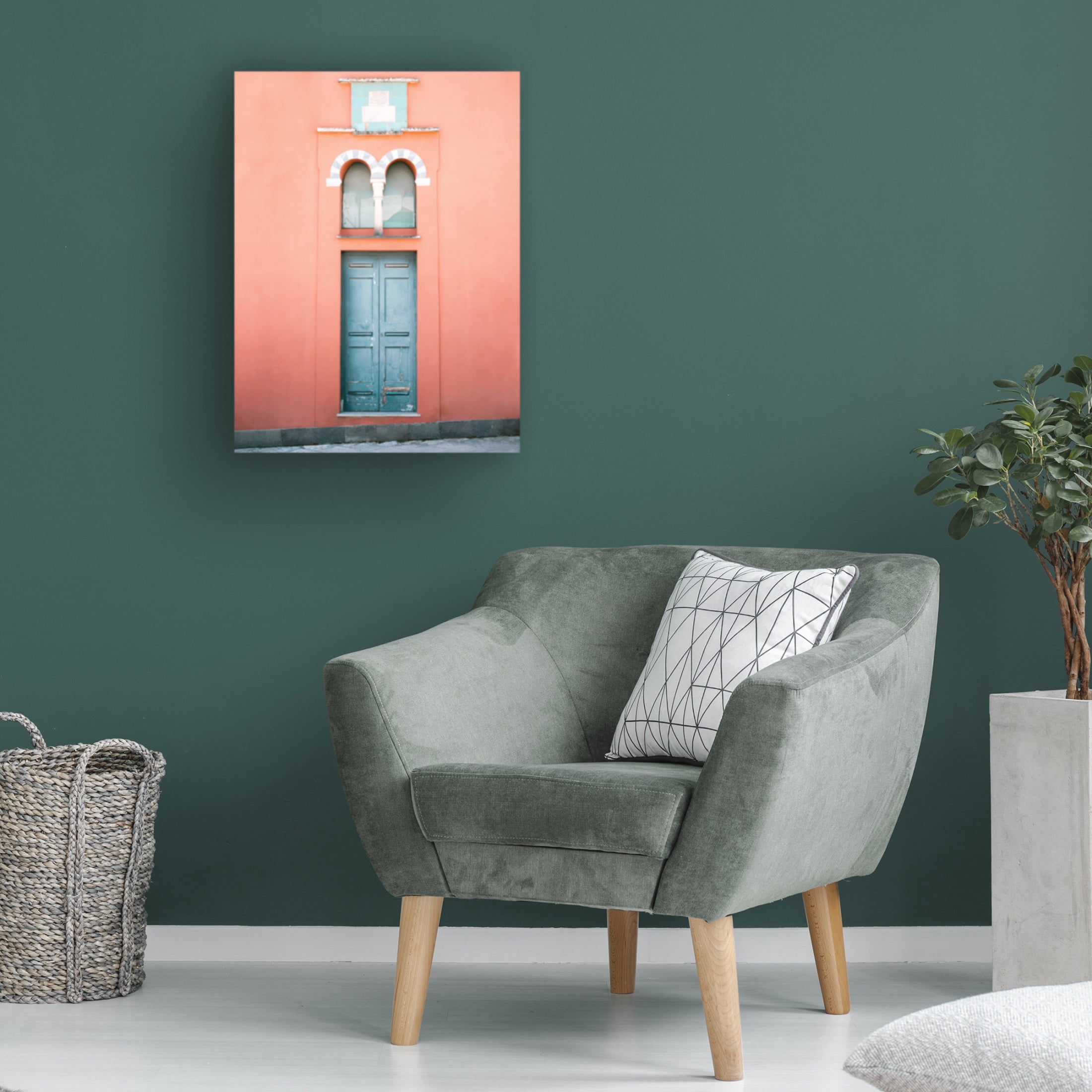 Trademark Fine Art Raisa Zwart  The Capri door Canvas Wall Art