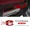 Type 1 For LHD Red, variant on Real Soft Carbon Fiber For Ford Mustang Dark Horse EcoBoost GT S650 2024 2025 2026 LHD RHD Car Door Window Button Panel Sticker.