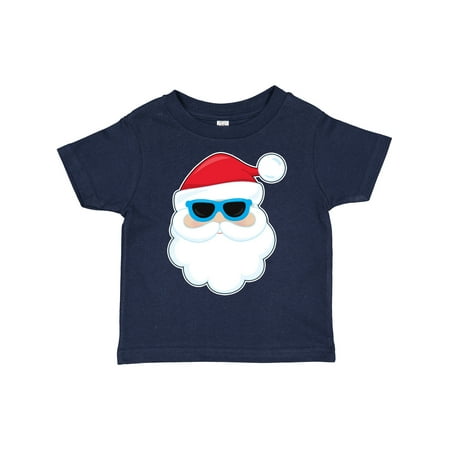 

Inktastic Santa Head with Sunglasses Gift Toddler Boy or Toddler Girl T-Shirt
