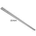 thumbnail image 5 of Queroig 1 Pair Chopsticks Hollow Reusable Anti-scalding Engraving Stainless Steel Chinese Chop Sticks Kitchen Gadget, 5 of 7