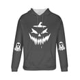 thumbnail image 3 of Blusa con capucha de manga larga para hombre, moda para el Día de Todos los Santos, estampado de fantasmas, sudadera con capucha y cordón para el tiempo libre, sudadera con capucha para hombre, blusa, 3 of 3